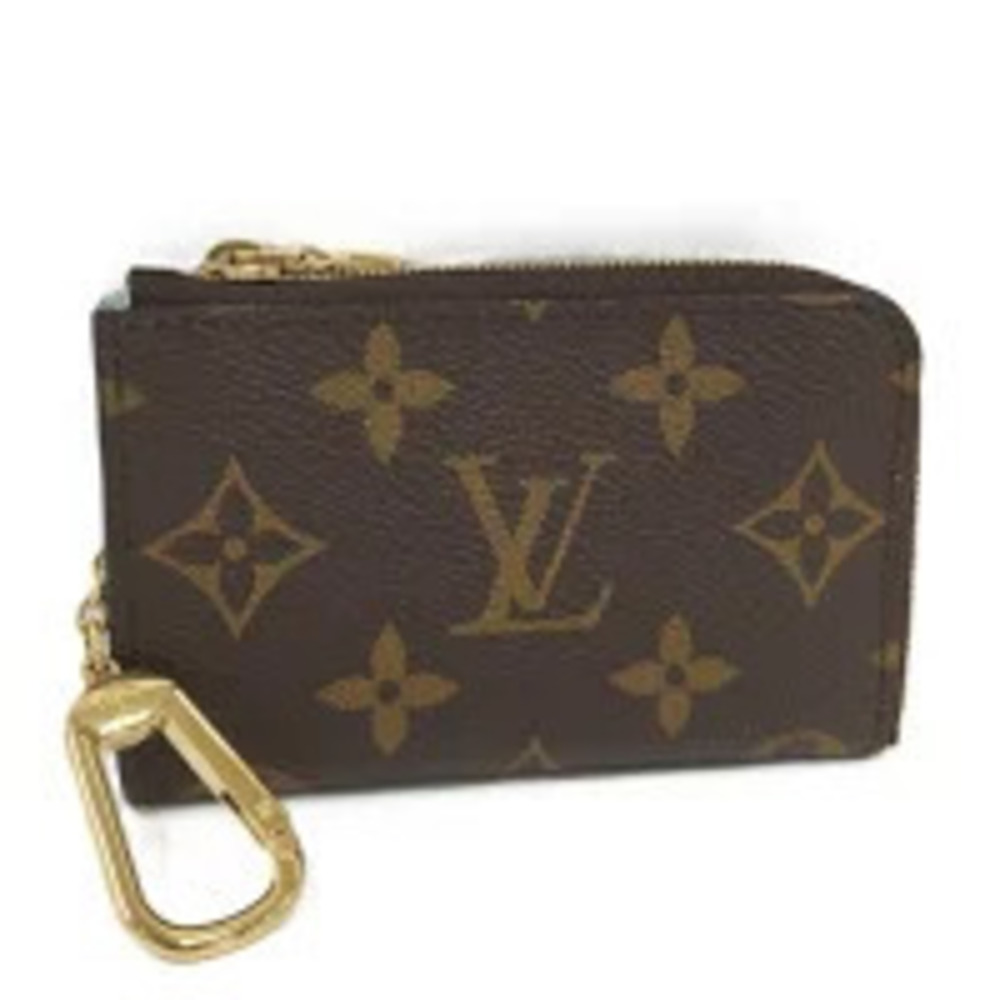 LOUIS VUITTON Portefeuille Noire Card Key Case Wallet Monogram Olympe Blue